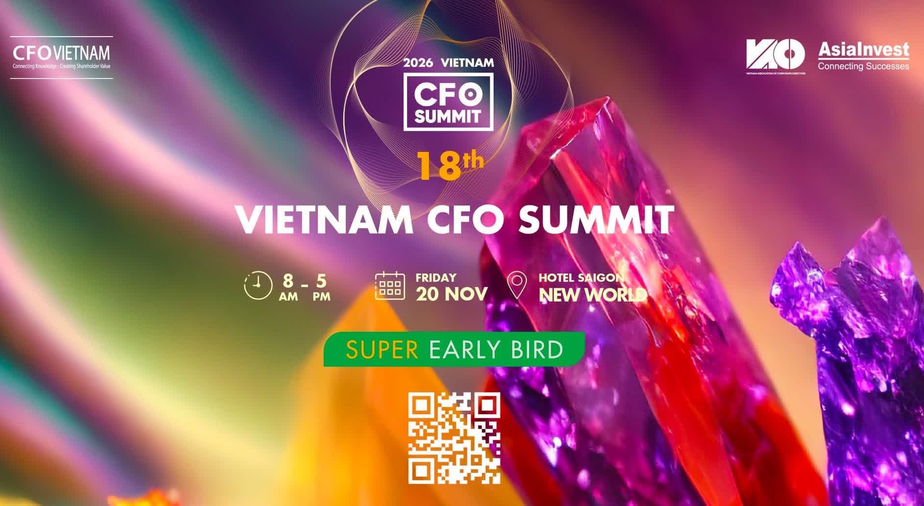 Hội nghị cấp cao CFO Việt Nam 2026: Bước vào kỷ nguyên tài chính mới
